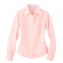 Ash City Easy care 77012 - Ladies' Wrinkle Resistant Yarn-Dyed Stripe Long Sleeve Shirt