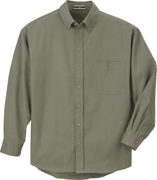 Ash City Twill 87006 - Men's Twill Button Down Lone Sleeve Shirt