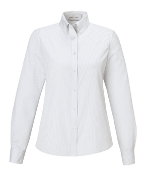 Ash City Wrinkle Free 77041 - Establish North End Wrinkle Resistant Cotton Blend Dobby Striped Shirt