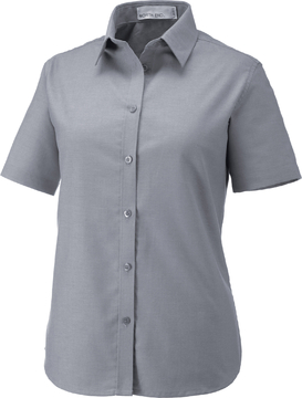 Ash City Wrinkle Resistant 77039 - Maldon Ladies' Short Sleeve Oxford Shirt
