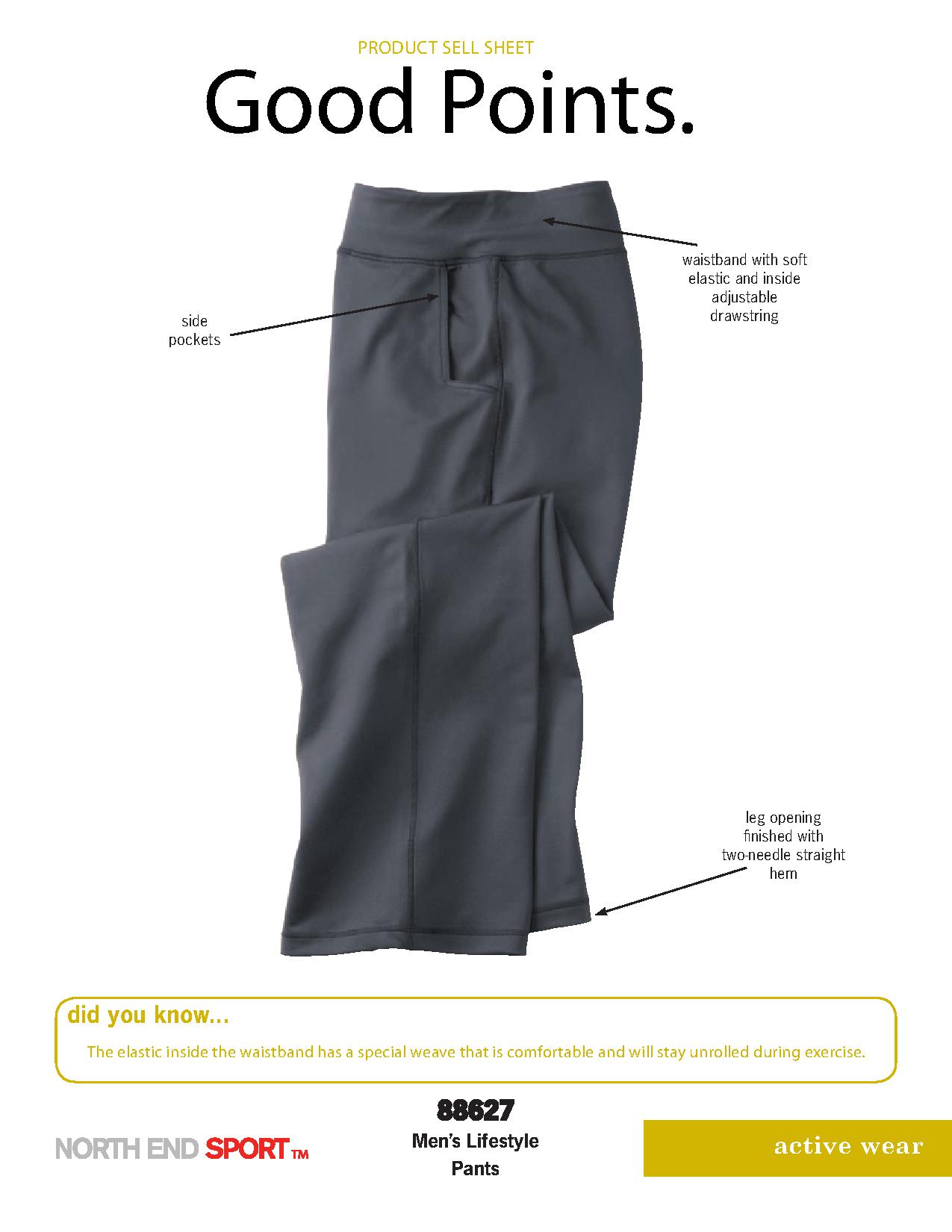 Ash City Lifestyle Separates 88627 - Men's Lifestyle Pants