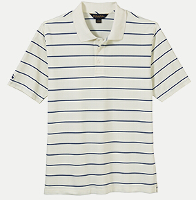 Brooks Brothers BR2104 Pencil Stripe Jersey Polo