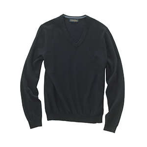 Brooks Brothers SW700 Men's Merino V-Neck Sweater