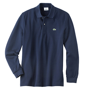 Lacoste L1312 Men's Long Sleeve Polo Shirt