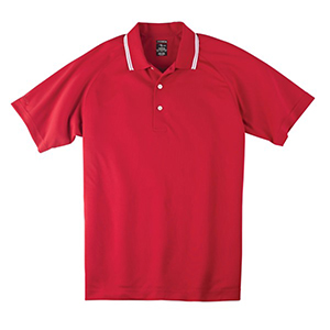 Page & Tuttle P49109 Men's Cool Swing Tipped Collar Pique Polo