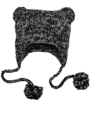 District DT626 Hand Knit Cat-Eared Beanie
