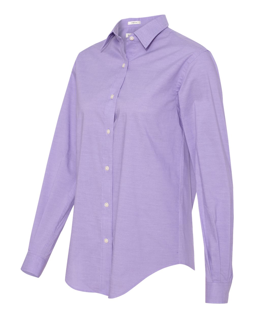 Van Heusen 13V0238 Ladies' Stretch Pinpoint Spread Collar Shirt