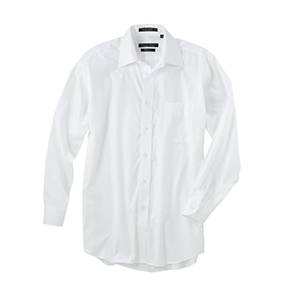 Forsyth 1514135 Men's Executive Pinpoint Oxford Freedom Shirt - Point Collar (35" Sleeve)