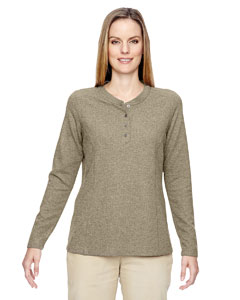 Ash City North End 78221 - Ladies' Excursion Nomad Performance Waffle Henley