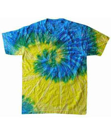 Colortone - T929P Youth Spiral Tie Dye Tee