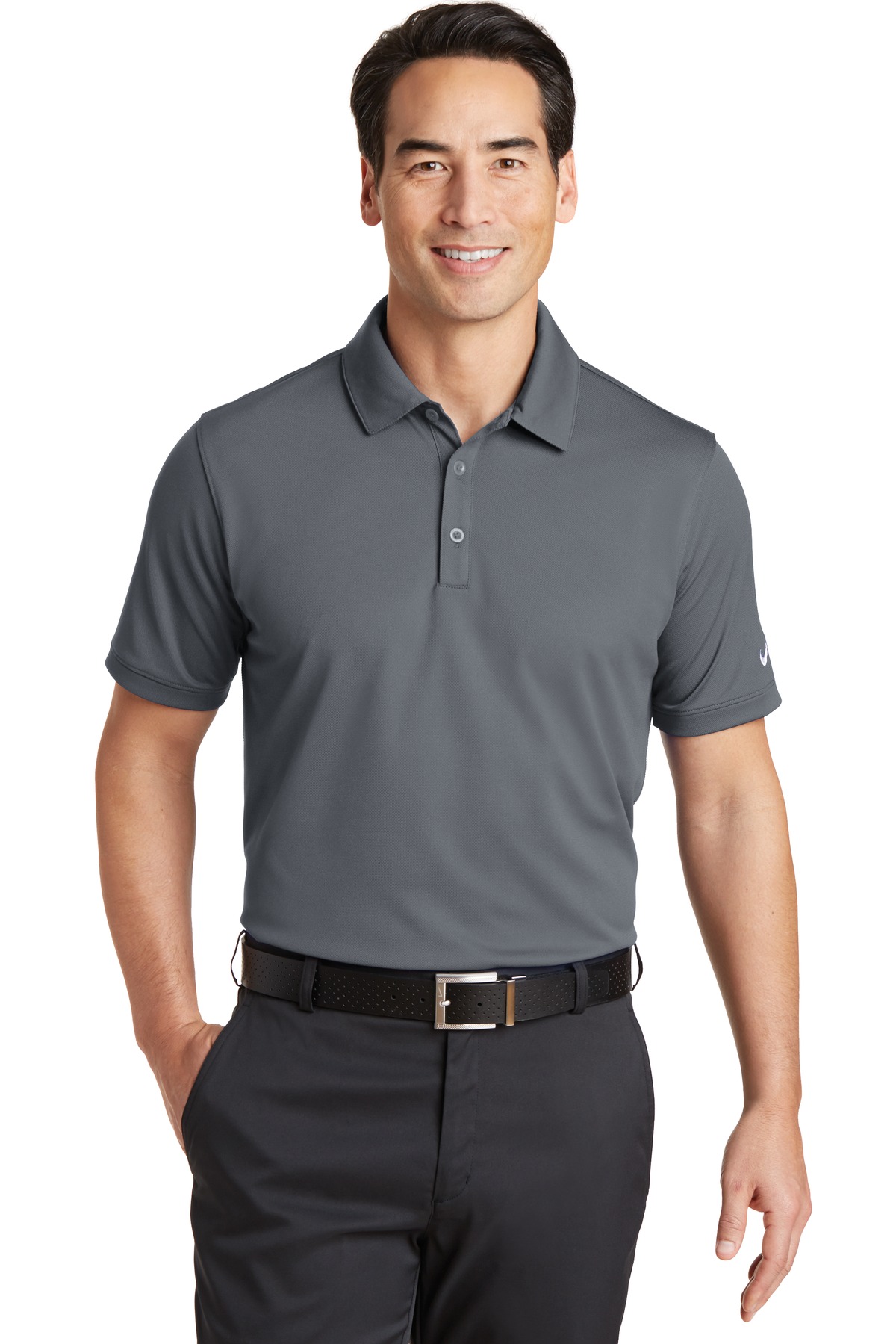 Nike Golf 746099 - Dri-FIT Solid Icon Pique Polo - Men's T-Shirts
