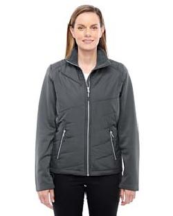 Ash City - North End Sport Red 78809 - Ladies' Quantum Interactive Hybrid Insulated Jacket