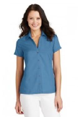 Port Authority® L662 - Ladies Textured Camp Shirt