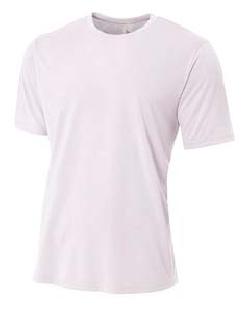 A4 Drop Ship N3264 - Men's Shorts Sleeve Spun Poly T-Shirt