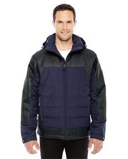 Ash City - North End 88232 - Men's Excursion Meridian Insulated Jacket with Melange Print