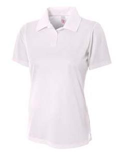 A4 Drop Ship NW3265 - Ladies' Textured Polo Shirt w/ Johnny Collar