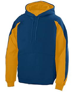 Augusta Drop Ship 5460 - Adult Cotton Poly Athletic Fleece Hoody with Contrast Inserts