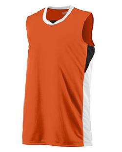 Augusta Drop Ship 724 - Youth Wicking Polyester Duo Knit Sleeveless Jersey