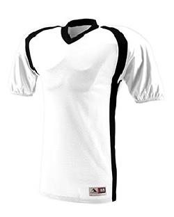 Augusta Drop Ship 9531 - Youth Polyester Diamond Mesh V-Neck Jersey with Contrast Side Inserts