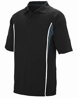 Augusta Drop Ship 5023 - Adult Wicking Polyester Mesh Sport Shirt with Contrast Inserts