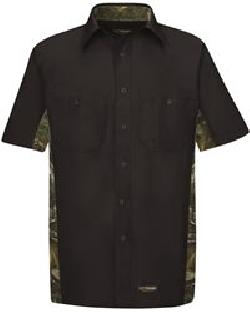 Wrangler WS40 - Short Sleeve Camo Shirt