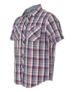 Weatherproof 154620 - Vintage Plaid Short Sleeve Shirt