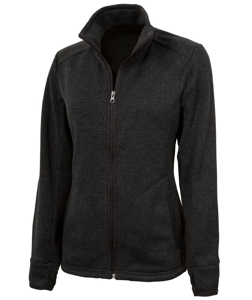 Charles River 5493 - Women's Heathered Fleece Jacket