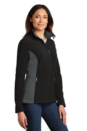 Port Authority® L216-Ladies Colorblock Value Fleece Jacket