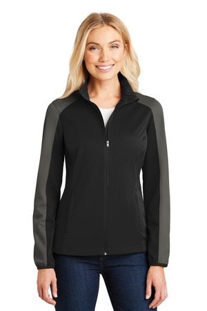 Port Authority® L718 - Ladies Active Colorblock Soft Shell Jacket