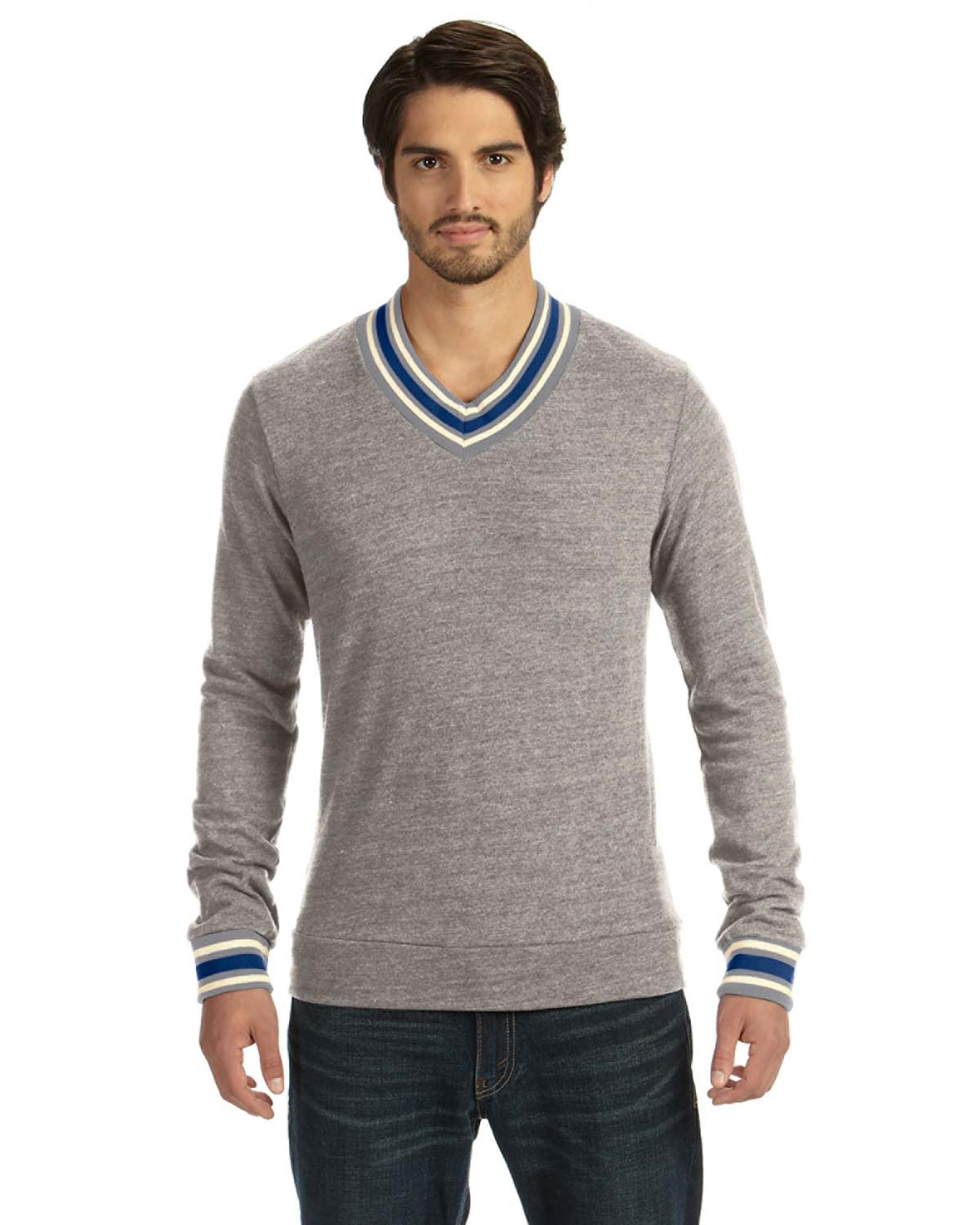 Alternative - 09594EC Men's V-Neck Sweatshirt