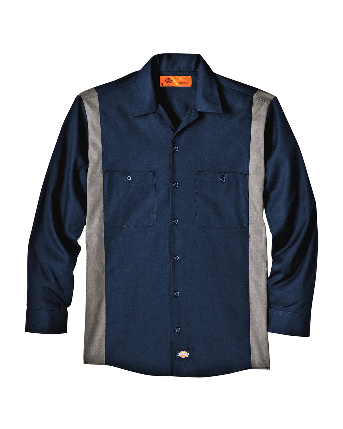 Dickies Drop Ship - LL524  Industrial Long-Sleeve Color Block Shirt