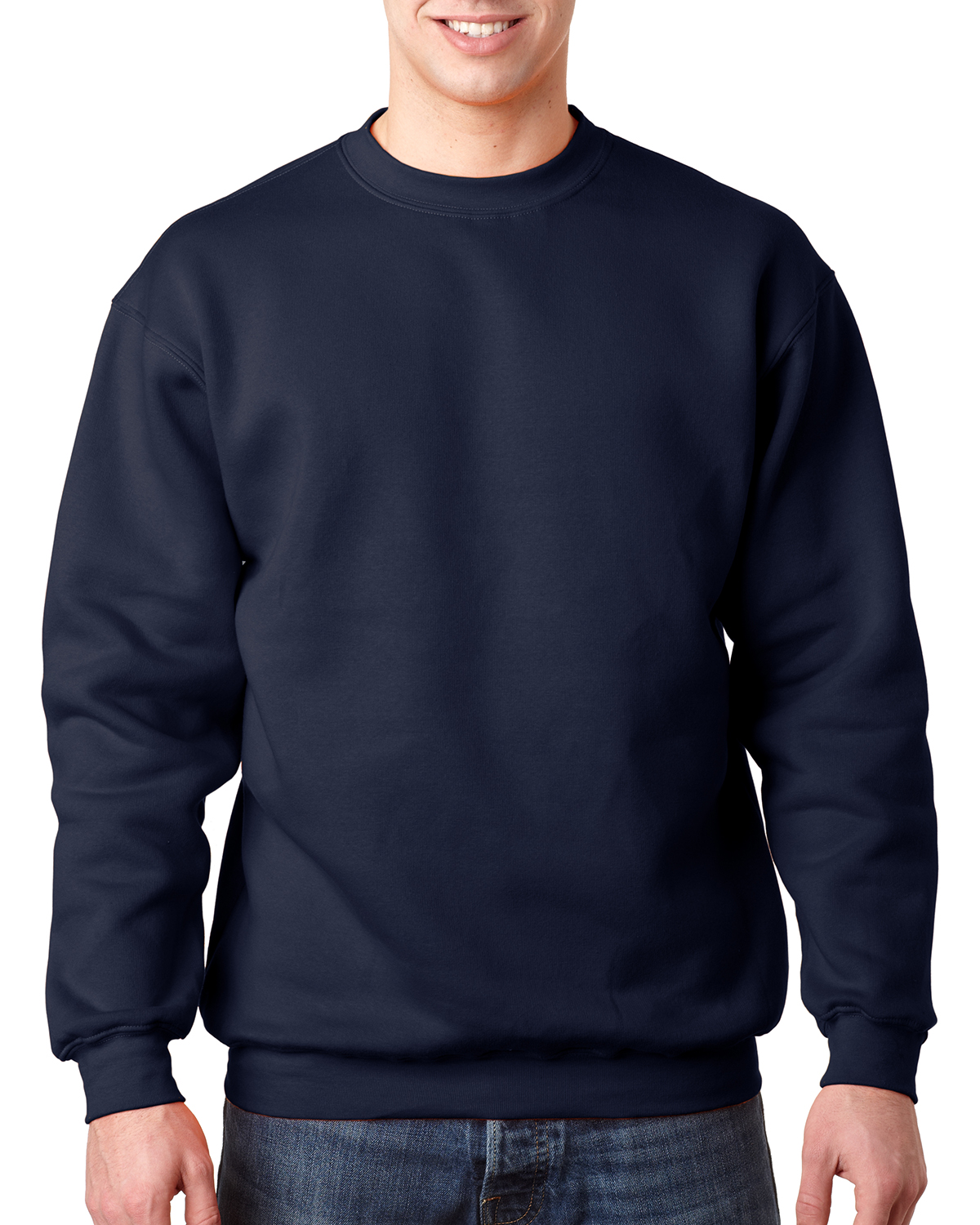 Bayside BA1102 - Adult Crewneck Sweatshirt