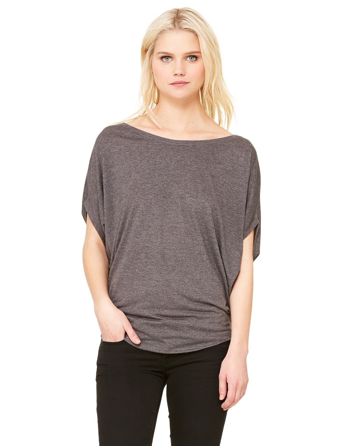 Bella 8806 - Ladies' Flowy Circle Top $9.50 - Women's T-Shirts