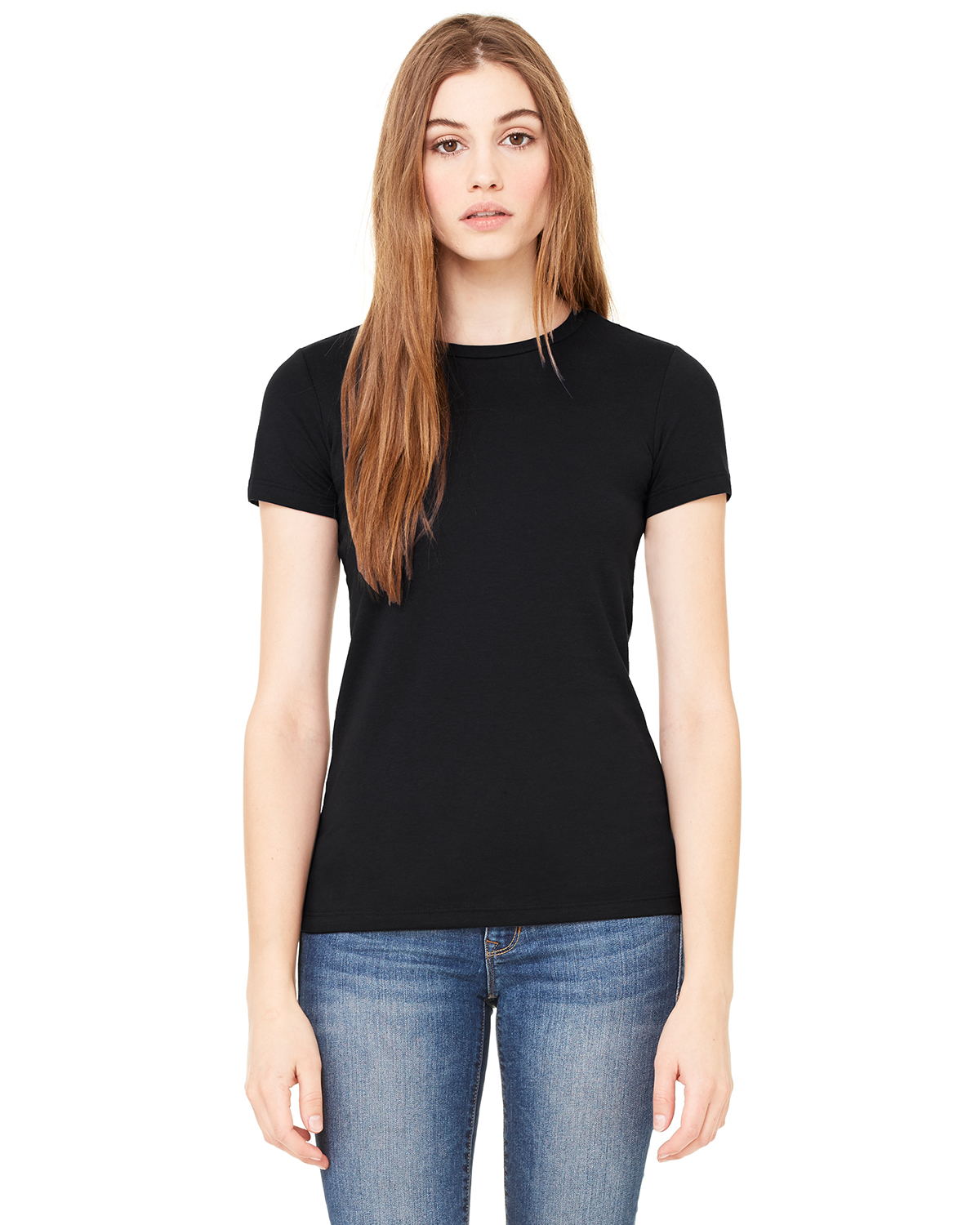 Canvas 6650 - Ladies' Poly/Cotton Short-Sleeve Tee $5.50