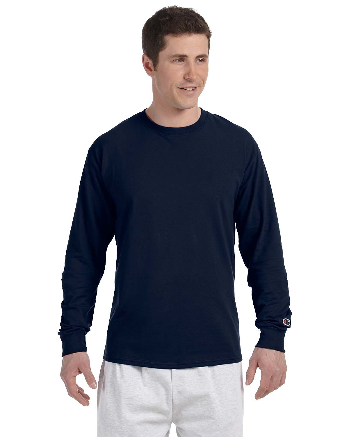 Champion CC8C  Long-Sleeve Tagless T-Shirt