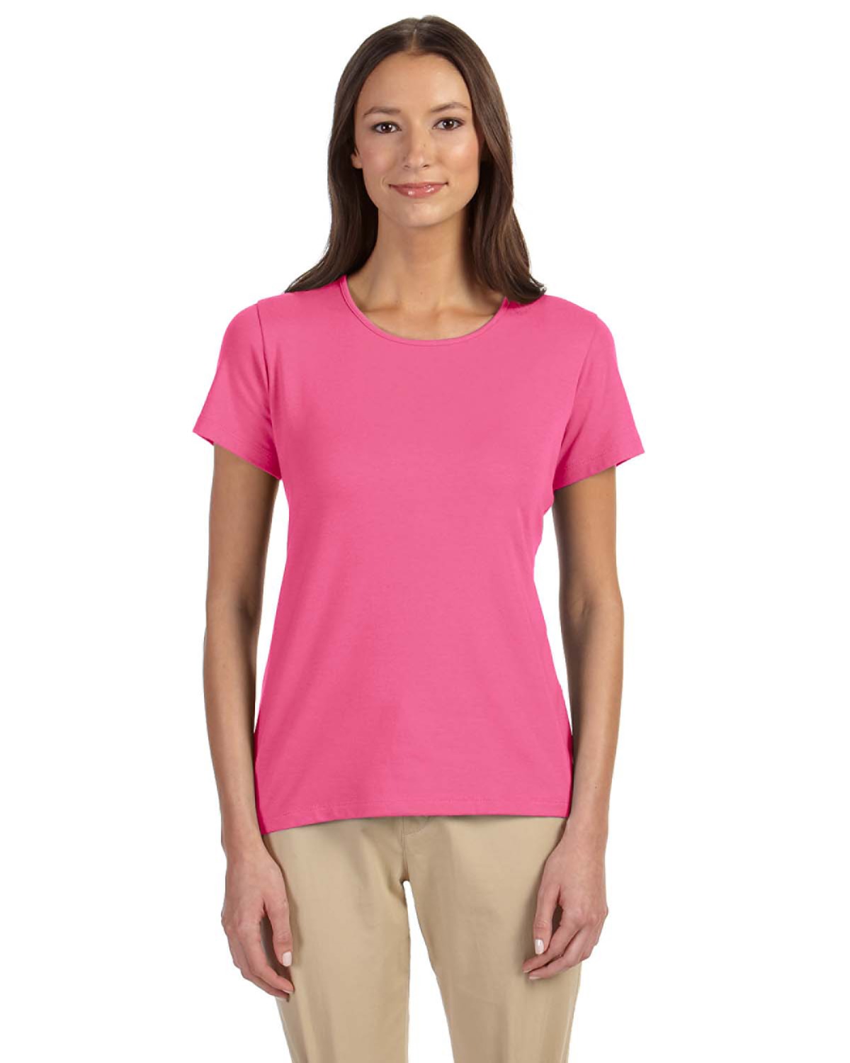 Devon & Jones DP182W - Perfect Fit™ Shell T-Shirt $15.50 - T-Shirts