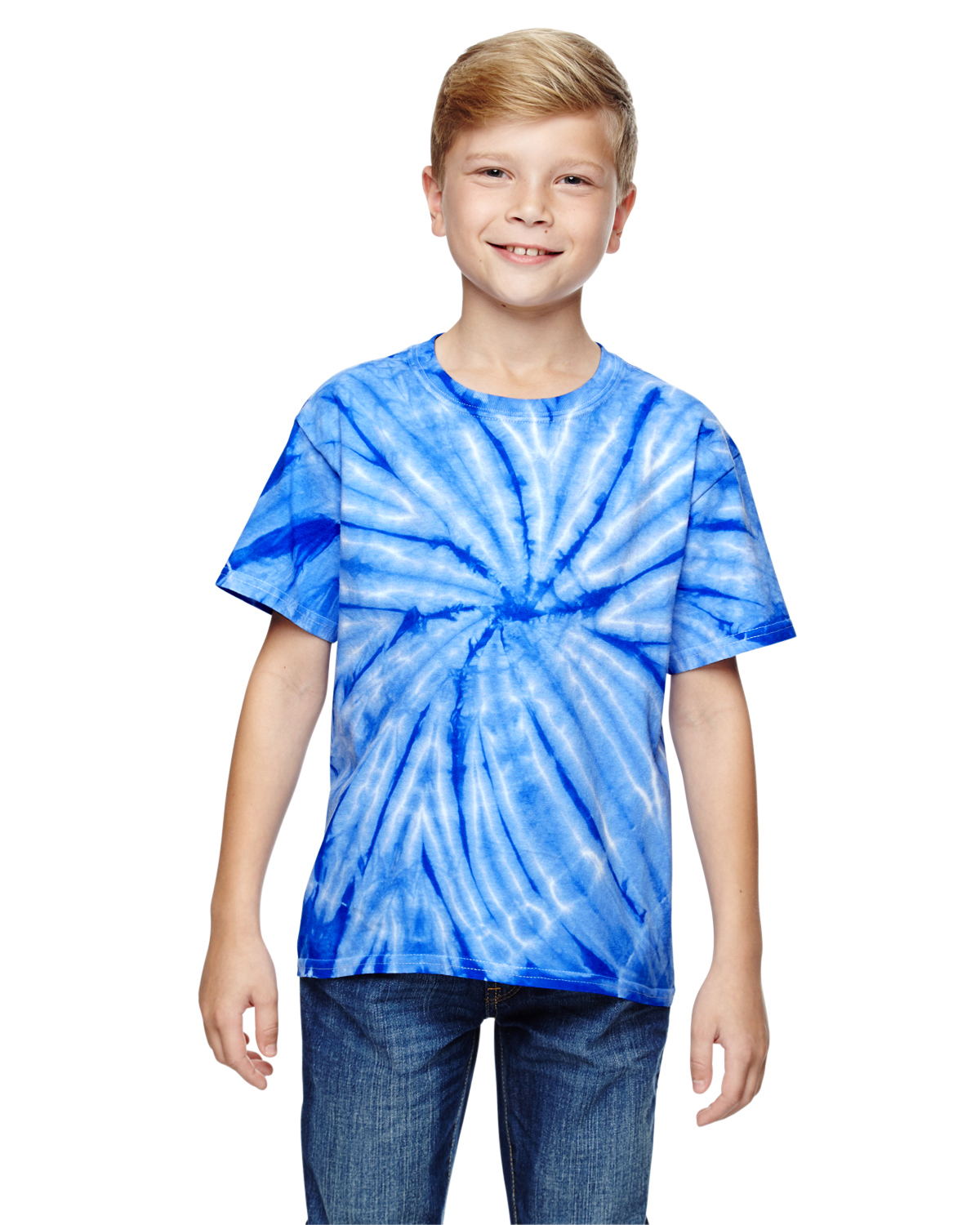 Dyenomite 365BCY - Youth Team Tonal Cyclone Tie-Dyed T-Shirt