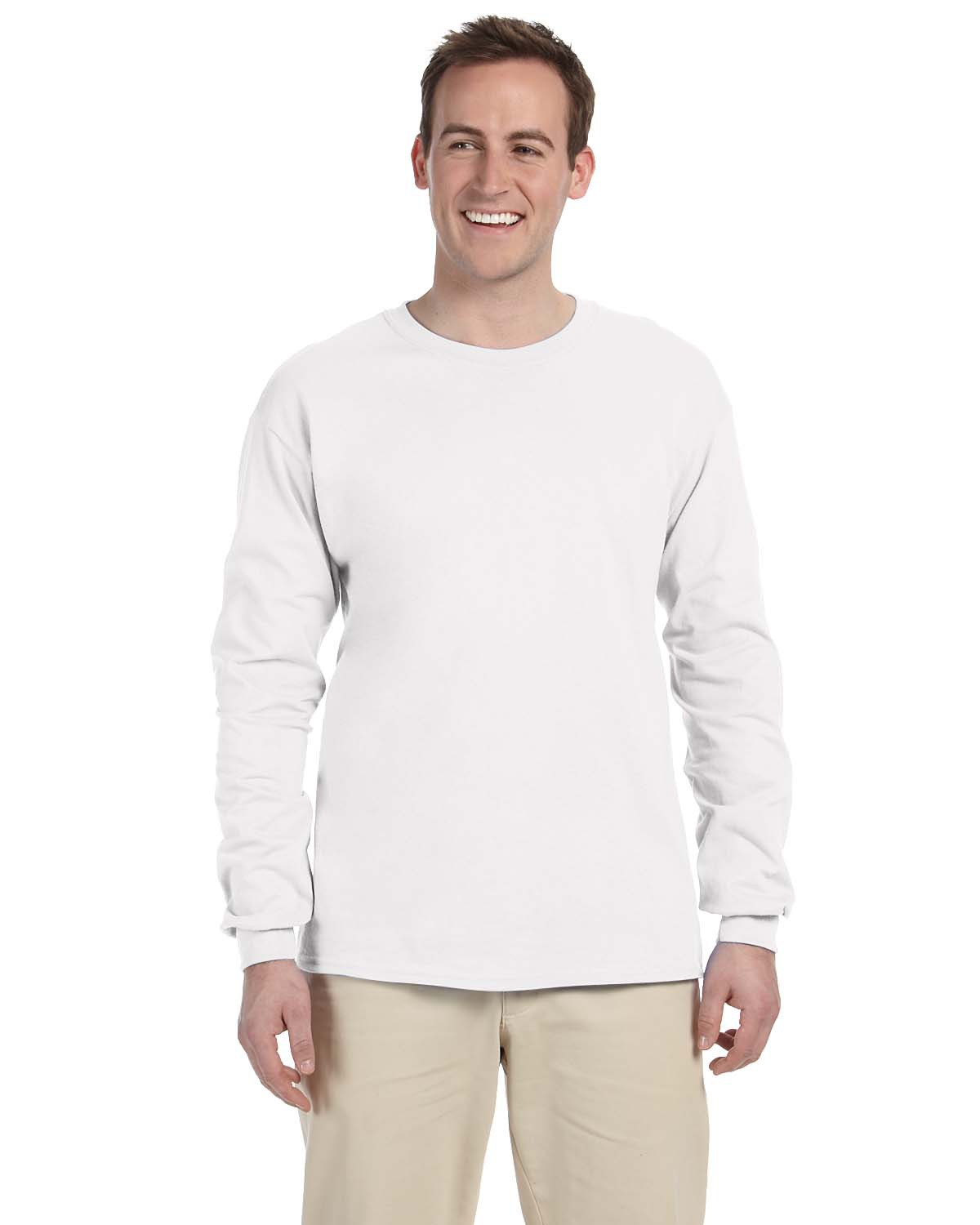 Fruit of the Loom Heavy Cotton Long-Sleeve T-Shirt 4930