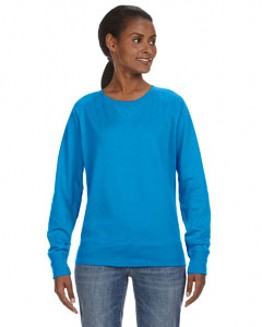 LAT Ladies' French Terry Slouchy Pullover - 3762