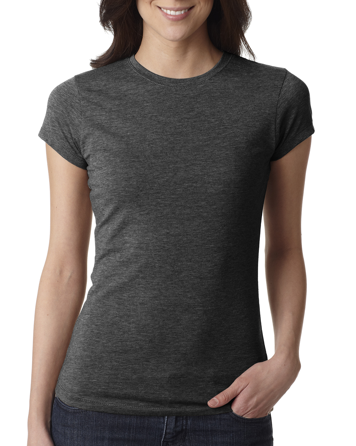 Next Level 6000L-Ladies Poly/Cotton Tee $3.82 - Women's T-Shirts