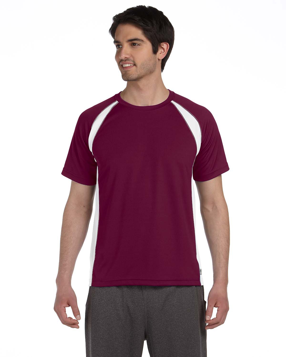 alo M1004 Short Sleeve Colorblock T-Shirt