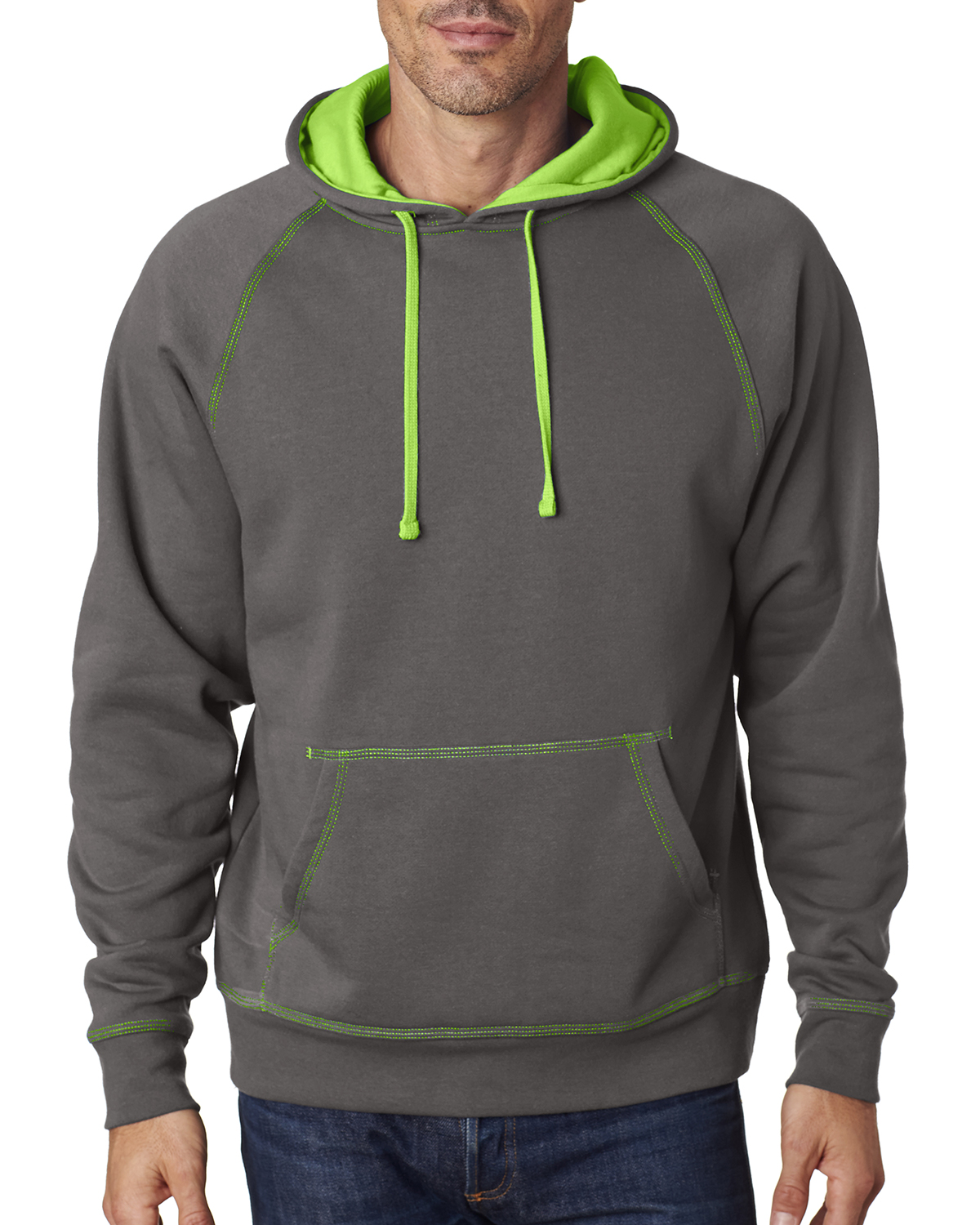 click to view DK GREY/ NEON GR