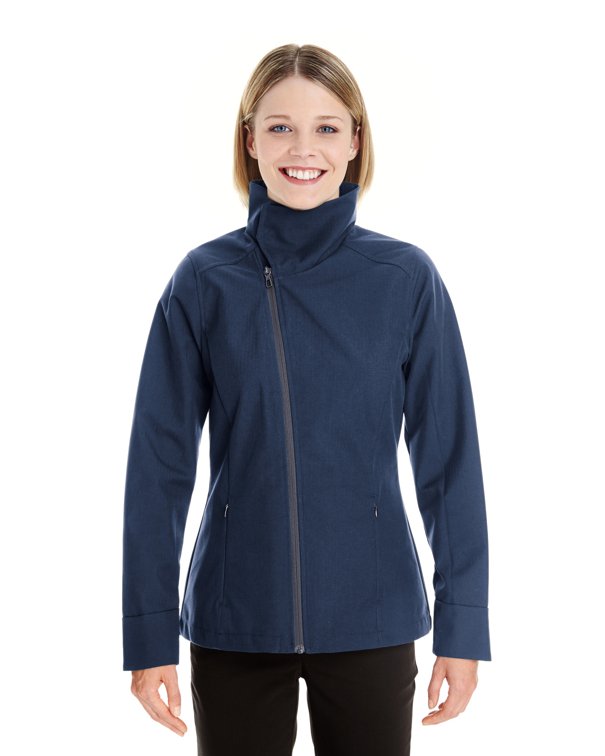 North End NE705W - Ladies' Edge Soft Shell Jacket with Convertible Collar