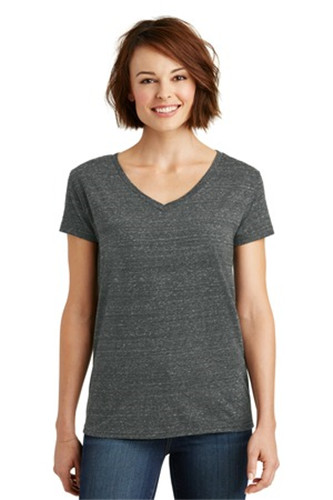 District Made DM465 - Ladies Cosmic Relaxed V-Neck Tee