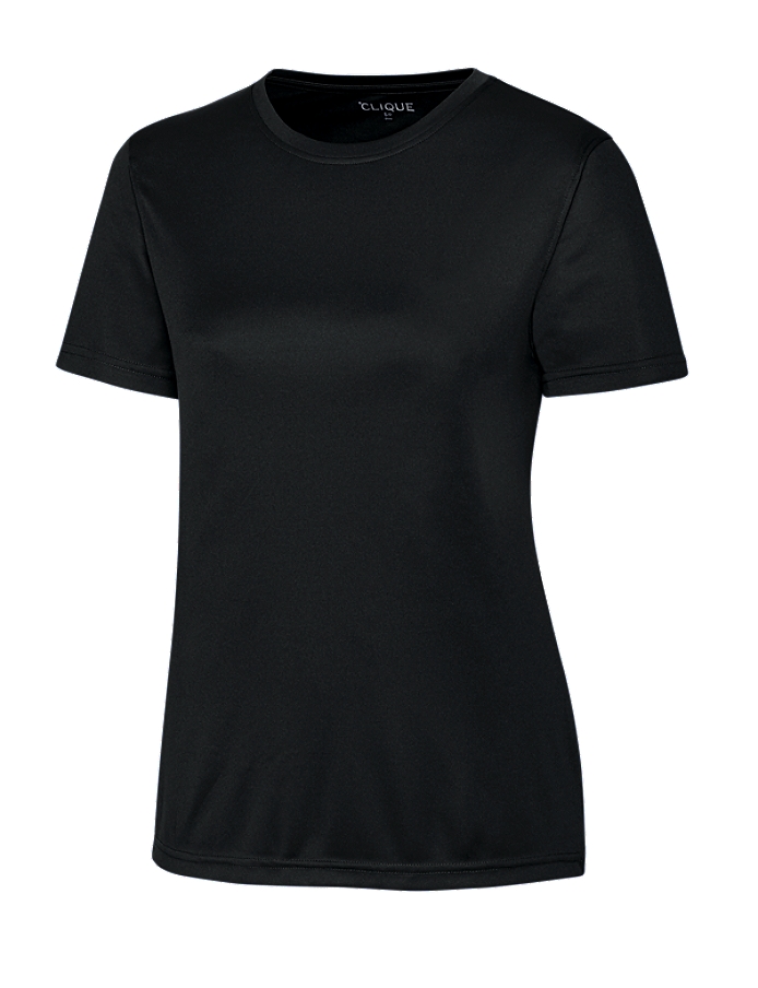CUTTER & BUCK LQK00064 - Clique Spin Eco Performance Jersey Short Sleeve Womens Tee