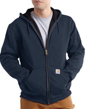 Carhartt 100632 - Rain Defender Rutland Thermal Lined Hooded Zip Front Sweatshirt
