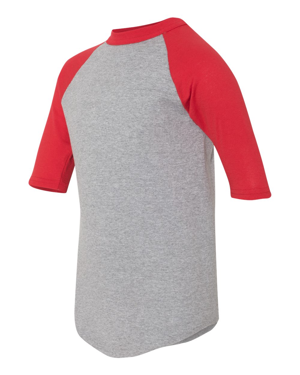 click to view Athletic Heather/ Red