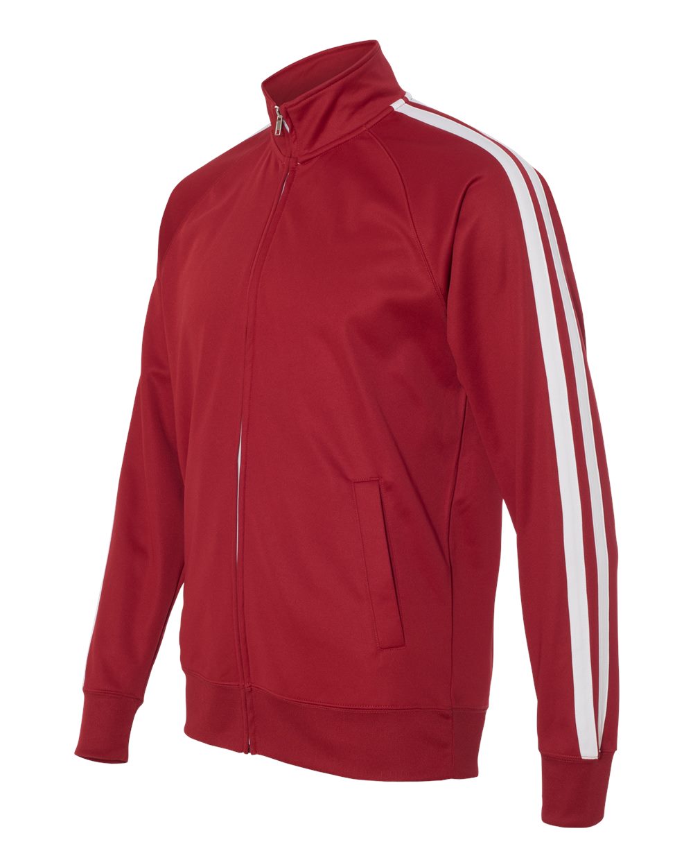 Independent Trading Co. EXP70PTZ - Unisex Poly-Tech Full-Zip Track