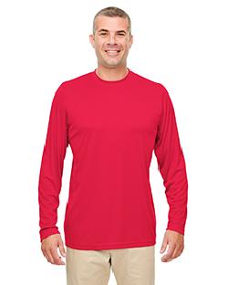 UltraClub Men's Cool & Dry Performance Long-Sleeve T-Shirt 8622 S-4XL