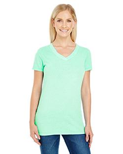Threadfast Apparel 230B - Ladies' Pigment Dye Short-Sleeve V-Neck T-Shirt